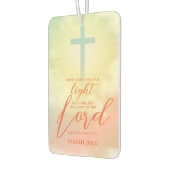 クロスグラデーションスカイ雲聖なる書物、 経典聖書 カーエアーフレッシュナー (左)