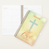 クロスグラデーションバイブル・バースパーソナライズされた プランナー手帳 (ディスプレー)