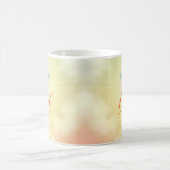 クロスグラデーション聖なる書物、 経典パーソナライズされた コーヒーマグカップ (中央)