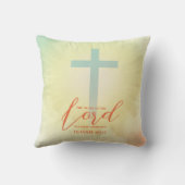 クロスグラデーション聖なる書物、 経典両面 クッション (裏面)