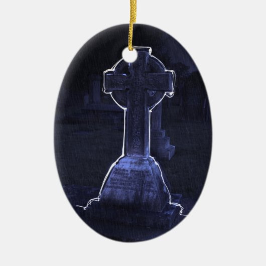 クロスグラベストンオーナメント セラミックオーナメント (正面)