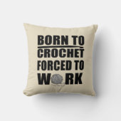 クロスケータギフトおもしろいクロシェ引用文 クッション (正面)