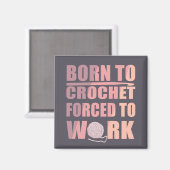 クロスケータギフトおもしろいクロシェ引用文 マグネット (正面/裏面)