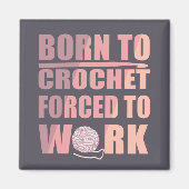 クロスケータギフトおもしろいクロシェ引用文 マグネット (正面)