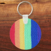 クロスケートレインボーキーチェーン キーホルダー (正面)