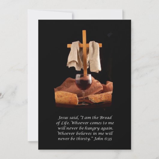 クロスコミュニオンサンデーブレットン招待状 招待状 (正面)