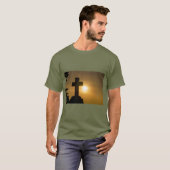 クロスサンセットシルエットティー Tシャツ (正面フル)