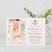 クロスシンプル離れホリー・コミュニオンフォトとの 招待状 (スタンド正面)
