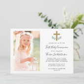 クロスシンプル離れホリー・コミュニオンフォトとの 招待状 (スタンド正面)