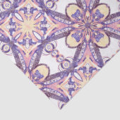 クロスジオメトリックパターン – セラミックタイルの模倣 薄葉紙 (詳細)