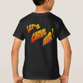 クロススケートボードキッズコンフォートソフトTシャツ Tシャツ (裏面)