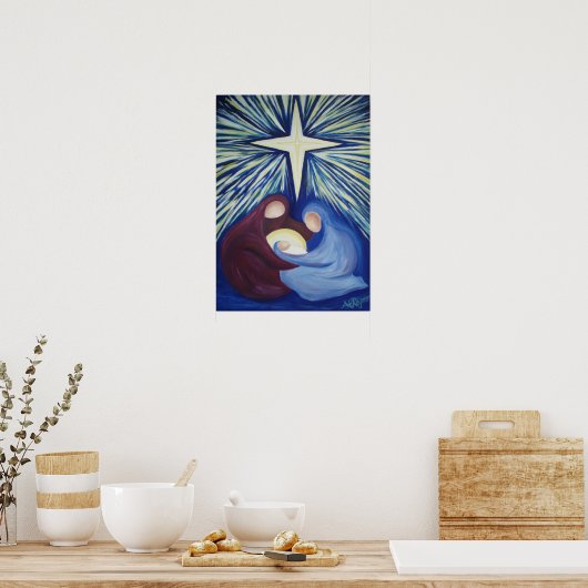 クロススター出生 ポスター (キッチン)