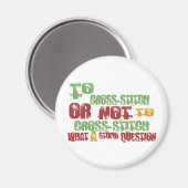 クロスステッチする マグネット (正面/裏面)