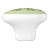 クロスステッチのバイオリエットセラミックノブ セラミックノブ (側面)