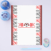 クロスステッチの鳥 チラシ (シングル)