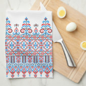 クロスステッチデザイン キッチンタオル (四つ折り)