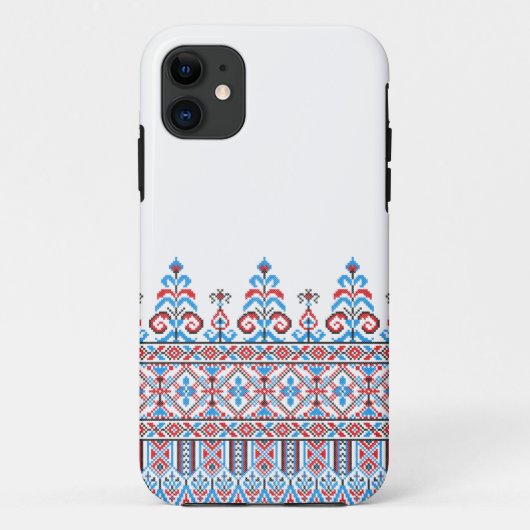 クロスステッチデザイン Case-Mate iPhoneケース (裏面)