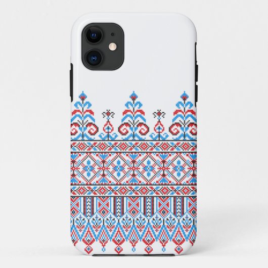 クロスステッチデザイン Case-Mate iPhoneケース (裏面)