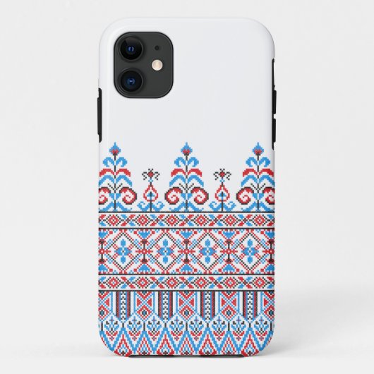 クロスステッチデザイン Case-Mate iPhoneケース (裏面)