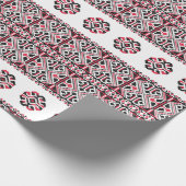 クロスステッチパターン(&B) ラッピングペーパー (角)