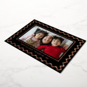 クロスステッチフレーム クリスマス ホイル ホリデー カード (回転した状態)