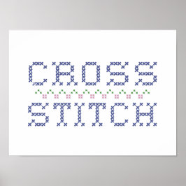 クロスステッチポスター ポスター