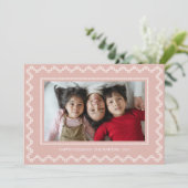 クロスステッチ枠ハッピーホリデーズクリスマスカード シーズンカード (スタンド正面)