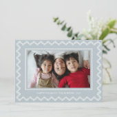 クロスステッチ枠ハッピーホリデーズクリスマスカード シーズンカード (スタンド正面)