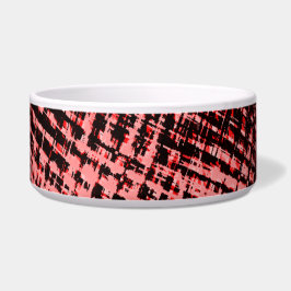 クロスストリークと桃またはサーモンの汚れ ボウル