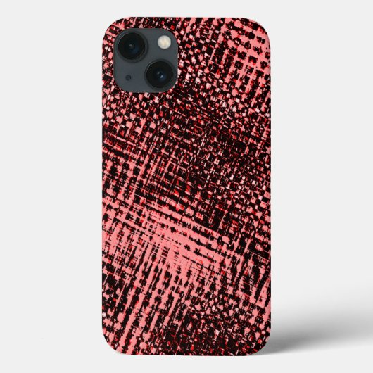 クロスストリークと桃またはサーモンの汚れ Case-Mate iPhoneケース (裏面)