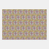 クロススペインのタイル ラッピングペーパーシート (正面3)