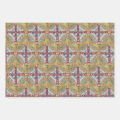 クロススペインのタイル ラッピングペーパーシート (正面)