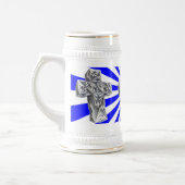 クロスタイン ビールジョッキ (左)