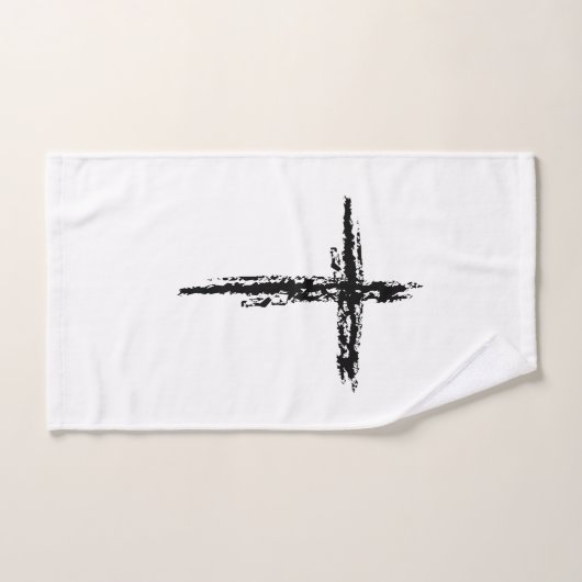 クロスタオル ハンドタオル (ハンドタオル)