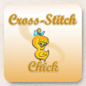 クロステッチクリック コースター (正面)