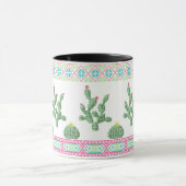 クロステッチトライバル刺繍クロステッチメキシコ マグカップ (中央)