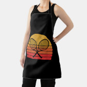 クロステニスラケットレトロ80sサンヴィンテージグラフ エプロン (インサイチュ)