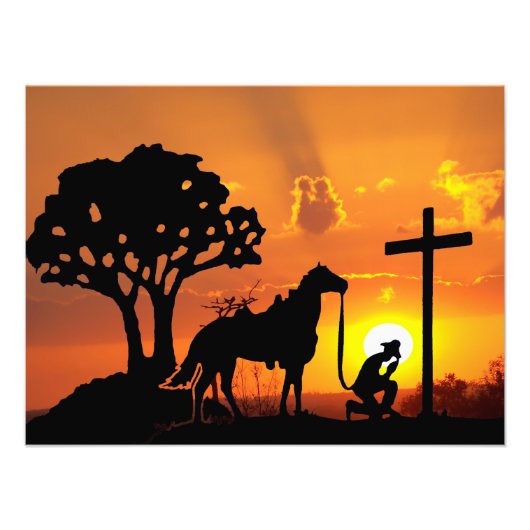 クロスデジタルアートの足のカウボーイ フォトプリント            (正面)