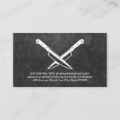 クロストナイフ | スレート 名刺 (裏面)