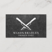 クロストナイフ | スレート 名刺 (正面)