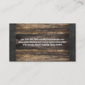 クロストナイフ | Chef Hat 名刺 (裏面)