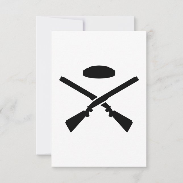 クロストラップ射撃、 発砲ショットガン (正面)