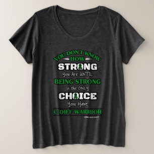クロストリジウム・ディフィシル感染症/治療選択 プラスサイズTシャツ