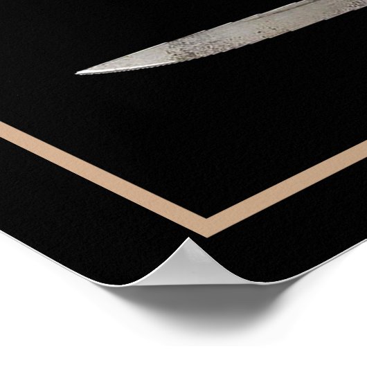 クロスドレスデンのファンの剣 ポスター (角)