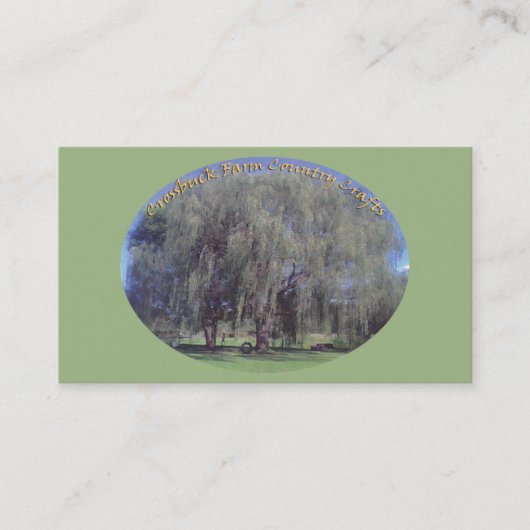 クロスバックファームの名刺2 名刺 (正面)