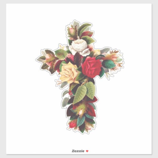 クロスバラ シール (シート)