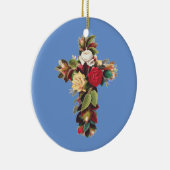 クロスバラ セラミックオーナメント (右)