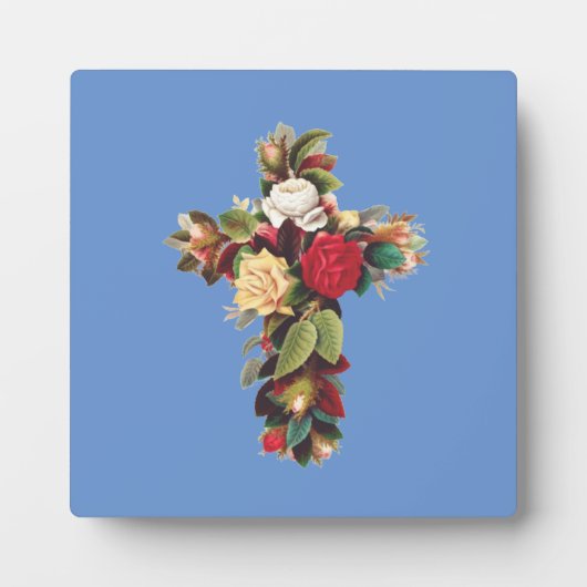 クロスバラ フォトプラーク (正面)