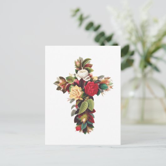 クロスバラ ポストカード (スタンド正面)