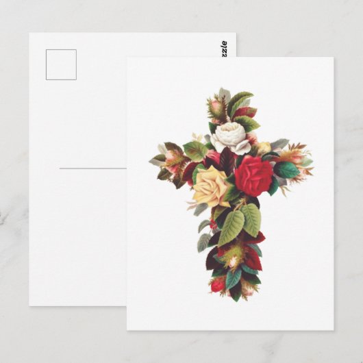 クロスバラ ポストカード (正面/裏面)